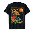 Dragon Planets Abstract Painting T-Shirt - Custom Art Print Unisex - T-Shirt, Sweatshirt, Hoodie