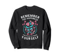 Motivational Self Care People Peace Sweatshirt - Trendy Graphic Unisex - T-Shirt, Sweatshirt, Hoodie