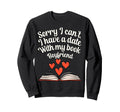 Book Lover Book Boyfriend Bibliophile Sweatshirt - Aesthetic Graphic Unisex - T-Shirt, Sweatshirt, Hoodie
