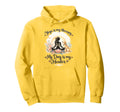 Yoga Is My Therapy My Dog Is My Healer Hoodie - Fun Novelty Design Unisex - T-Shirt, Sweatshirt, Hoodie
