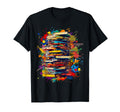 Book Reader Reading Lover Abstract Art T-Shirt - Unique Graphic for Adults - T-Shirt, Sweatshirt, Hoodie