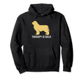 My Therapy Is Gold Golden Retriever Hoodie - Custom Art Print Unisex - T-Shirt, Sweatshirt, Hoodie