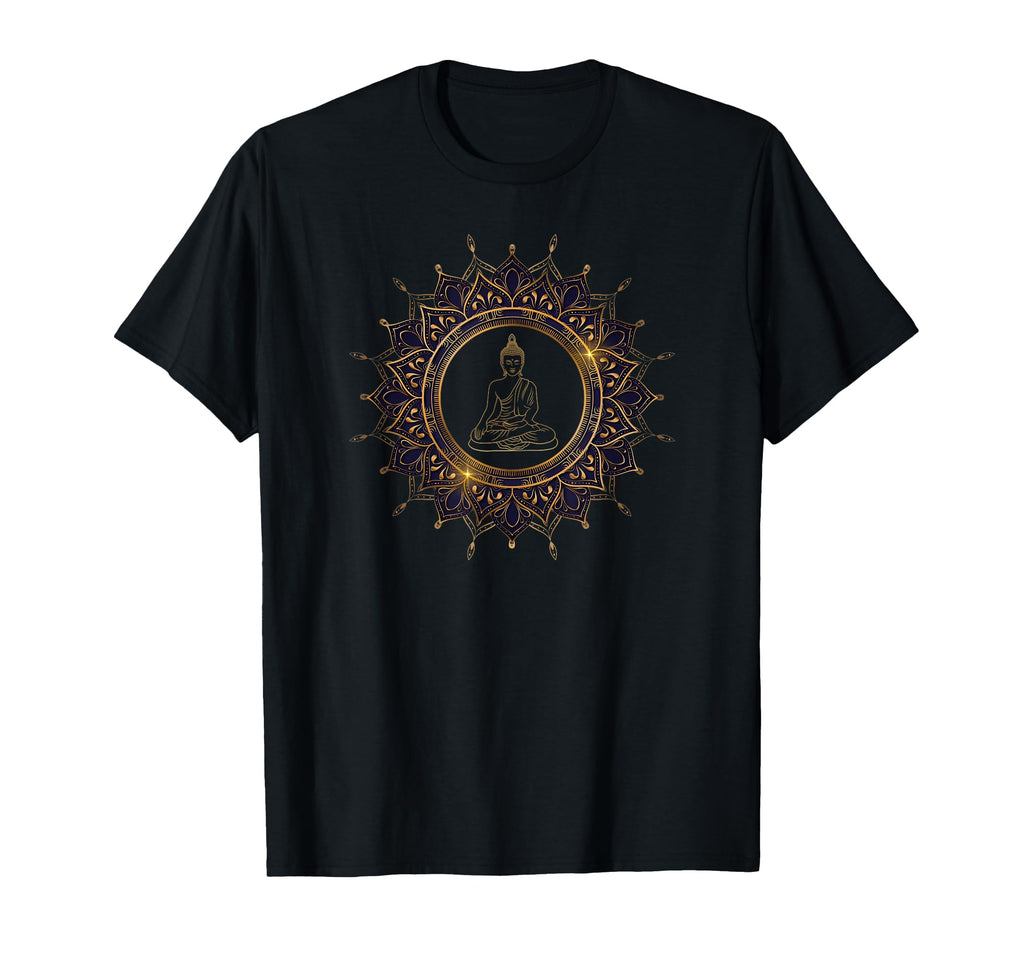 Buddha Mandala Buddhist Mindfulness T-Shirt - Trendy Graphic Men Women - T-Shirt, Sweatshirt, Hoodie