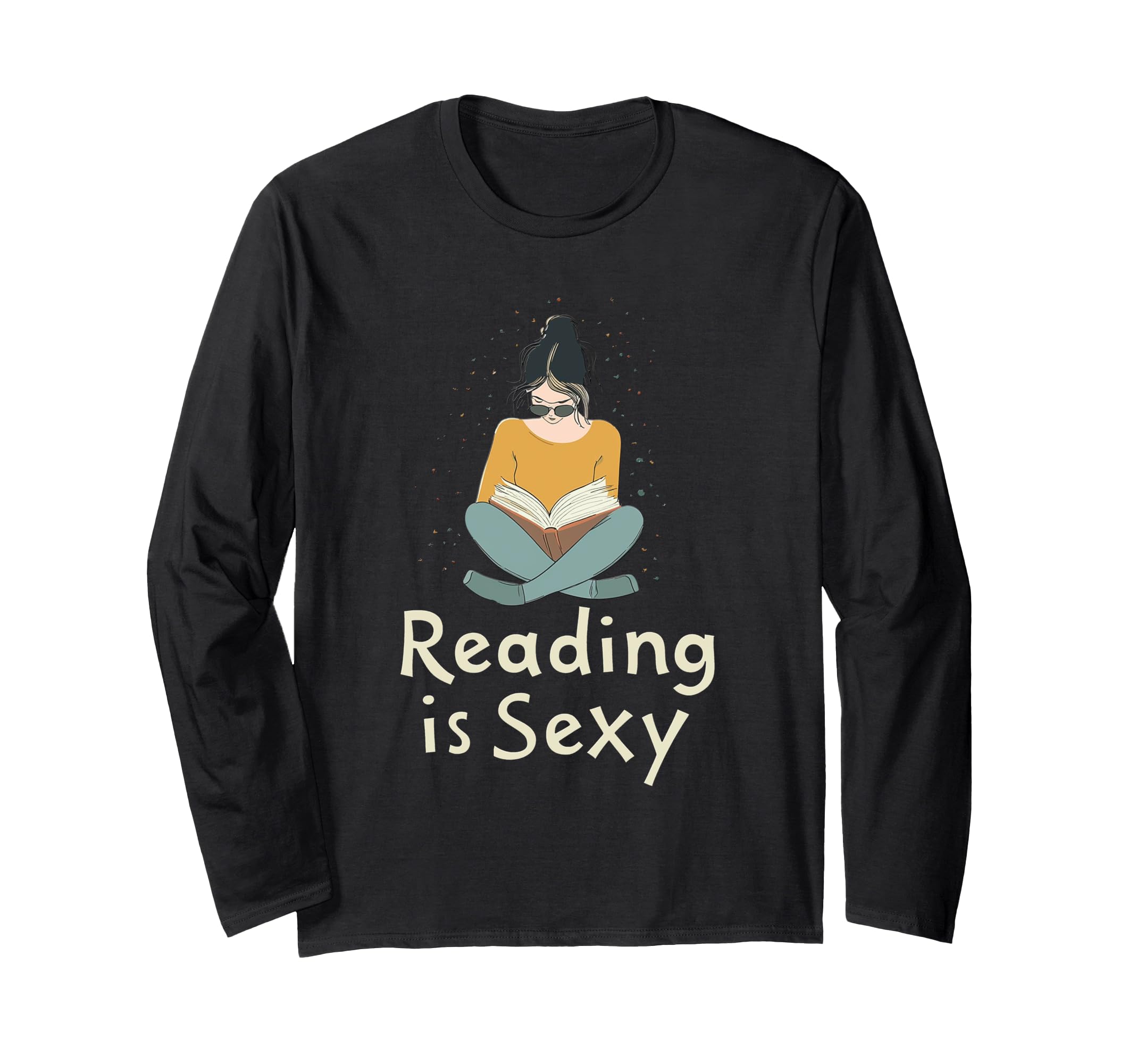 Reading Is Sexy Bibliophile T-Shirt - Casual Everyday Wear for Adults - T-Shirt, Sweatshirt, Hoodie