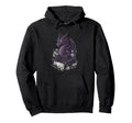 Dragon Reading Book Floral Hoodie - Fun Novelty Design Men Women - T-Shirt, Sweatshirt, Hoodie