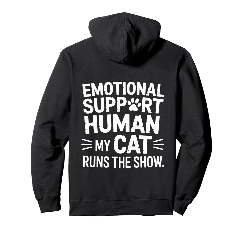 Emotional Support Human Do Not Pet Hoodie - Streetwear Style Men Women - T-Shirt, Sweatshirt, Hoodie