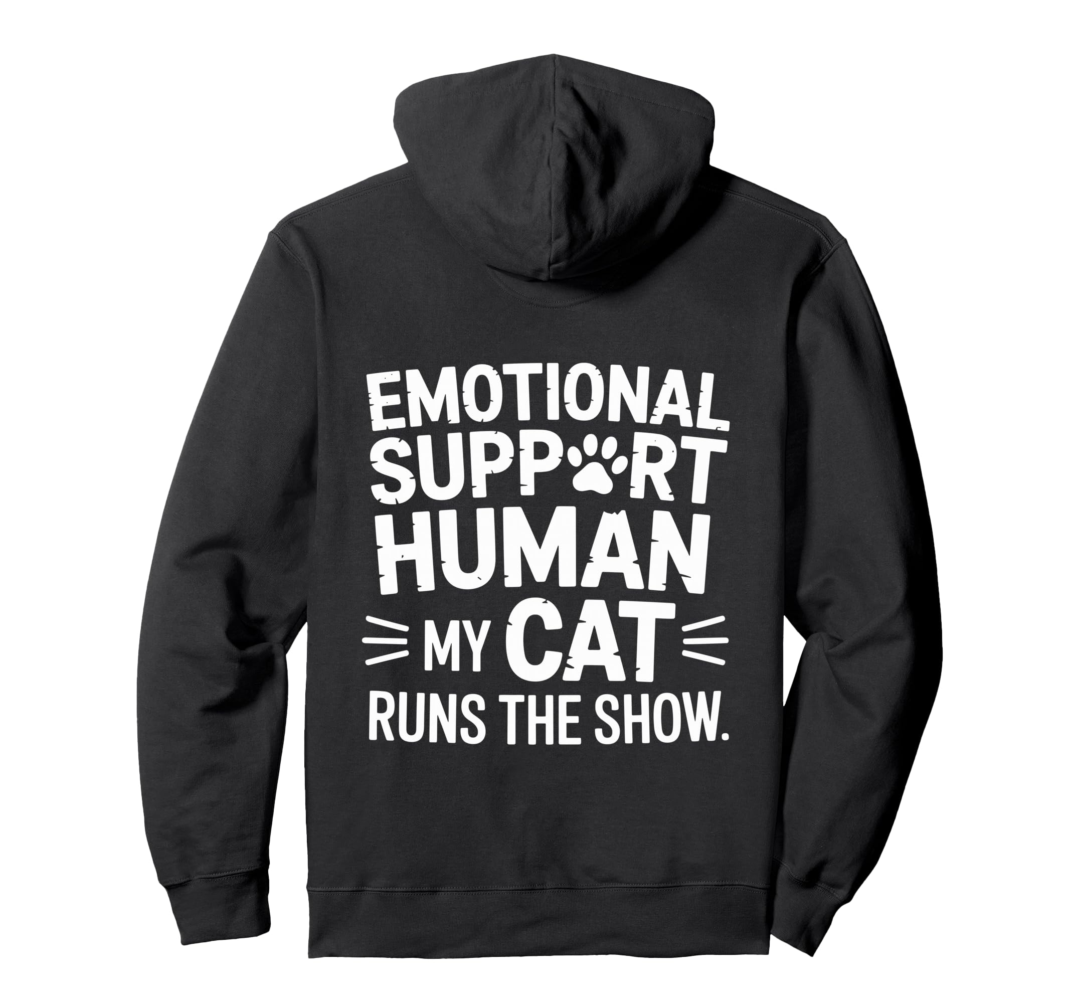 Emotional Support Human Do Not Pet Hoodie - Streetwear Style Men Women - T-Shirt, Sweatshirt, Hoodie