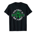 Her Fight Is My Fight Mental Health T-Shirt - Unique Graphic Men Women - T-Shirt, Sweatshirt, Hoodie