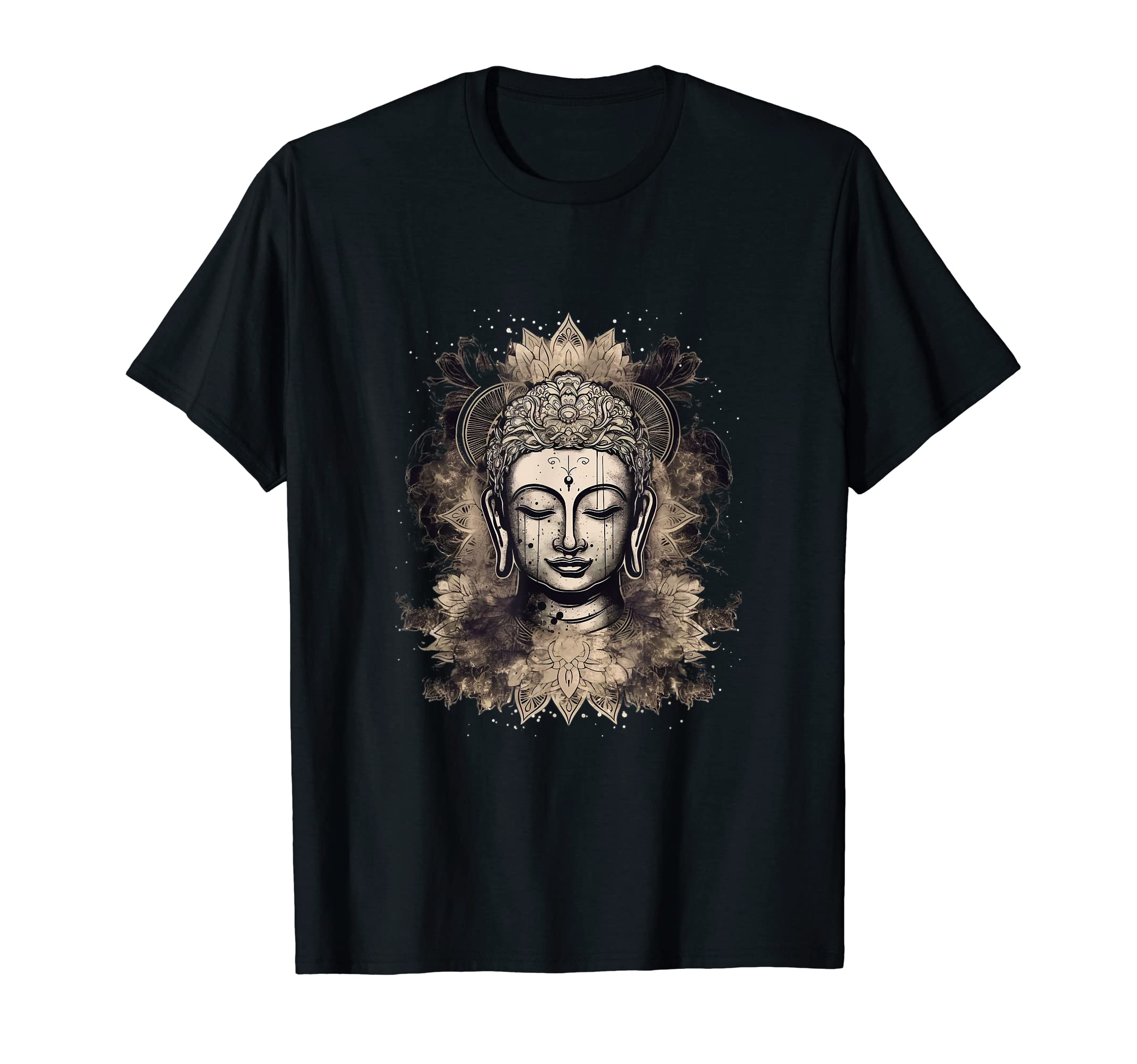Yoga Buddhist Mandala Buddhism Spiritual T-Shirt - Unique Graphic Unisex - T-Shirt, Sweatshirt, Hoodie