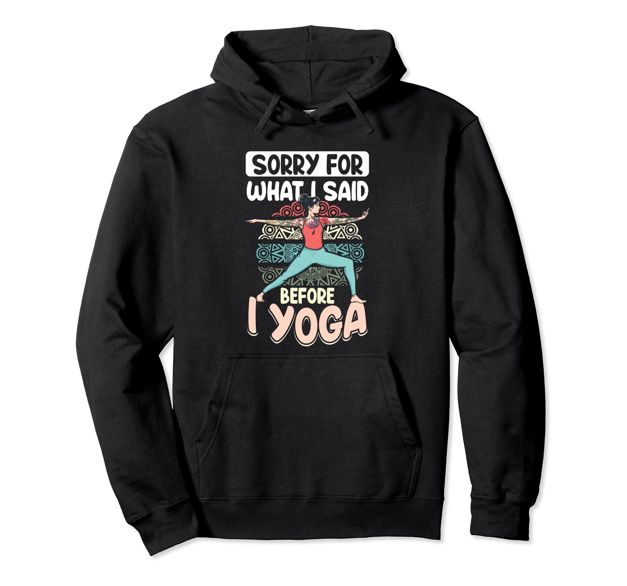 Yoga Zen Meditation Spiritual Mindfulness Hoodie - Graphic Print Unisex - T-Shirt, Sweatshirt, Hoodie