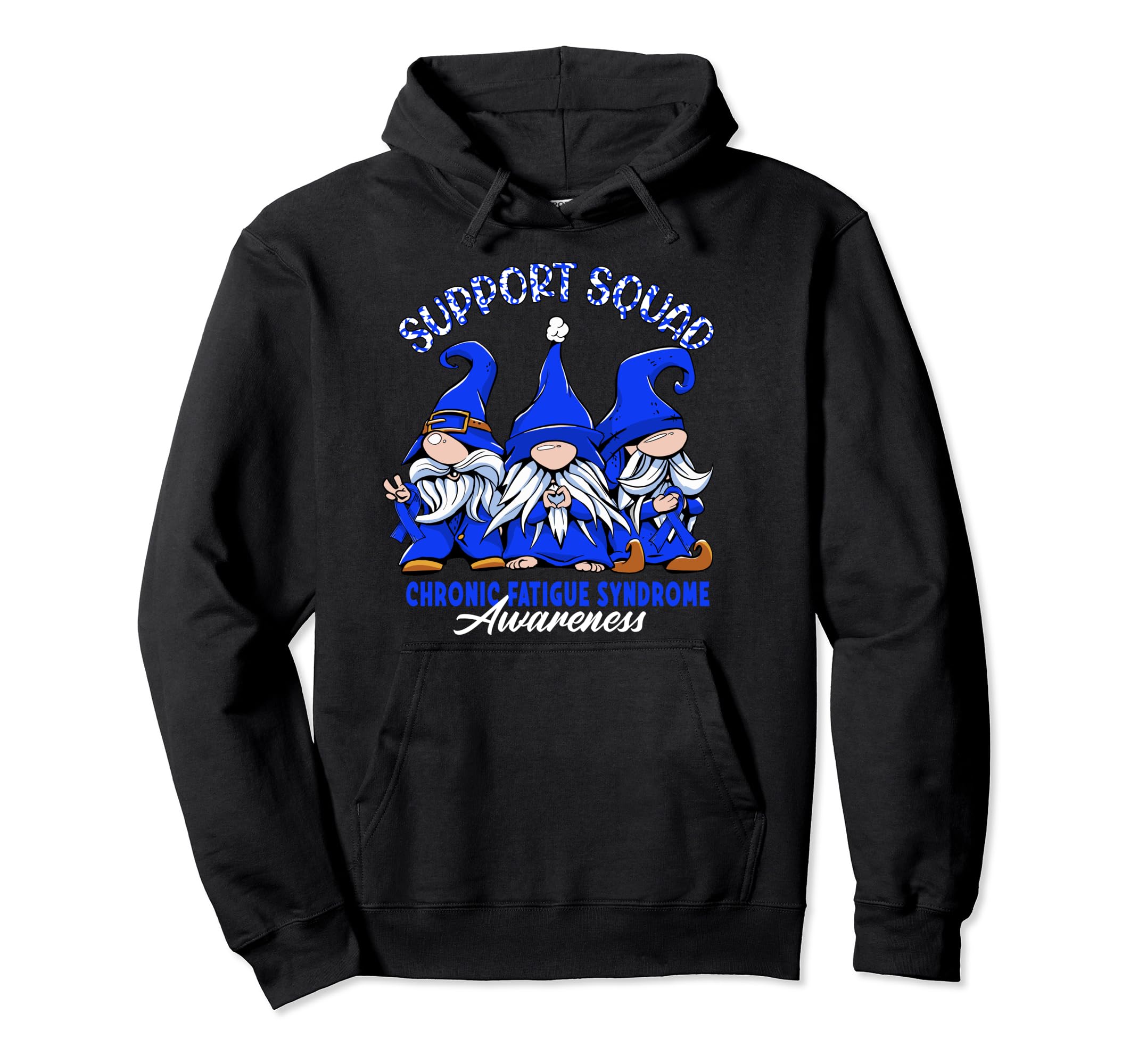 Support Awareness Squad I Me Cfs Hoodie - Trendy Graphic for Adults - T-Shirt, Sweatshirt, Hoodie