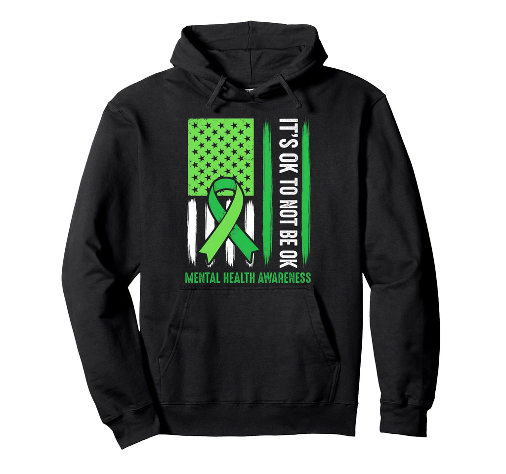 End Stigma Sunflower Mental Health Hoodie - Casual Everyday Wear Unisex - T-Shirt, Sweatshirt, Hoodie