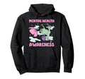 Mental Health Awareness Flower Hoodie - Casual Everyday Wear for Adults - T-Shirt, Sweatshirt, Hoodie