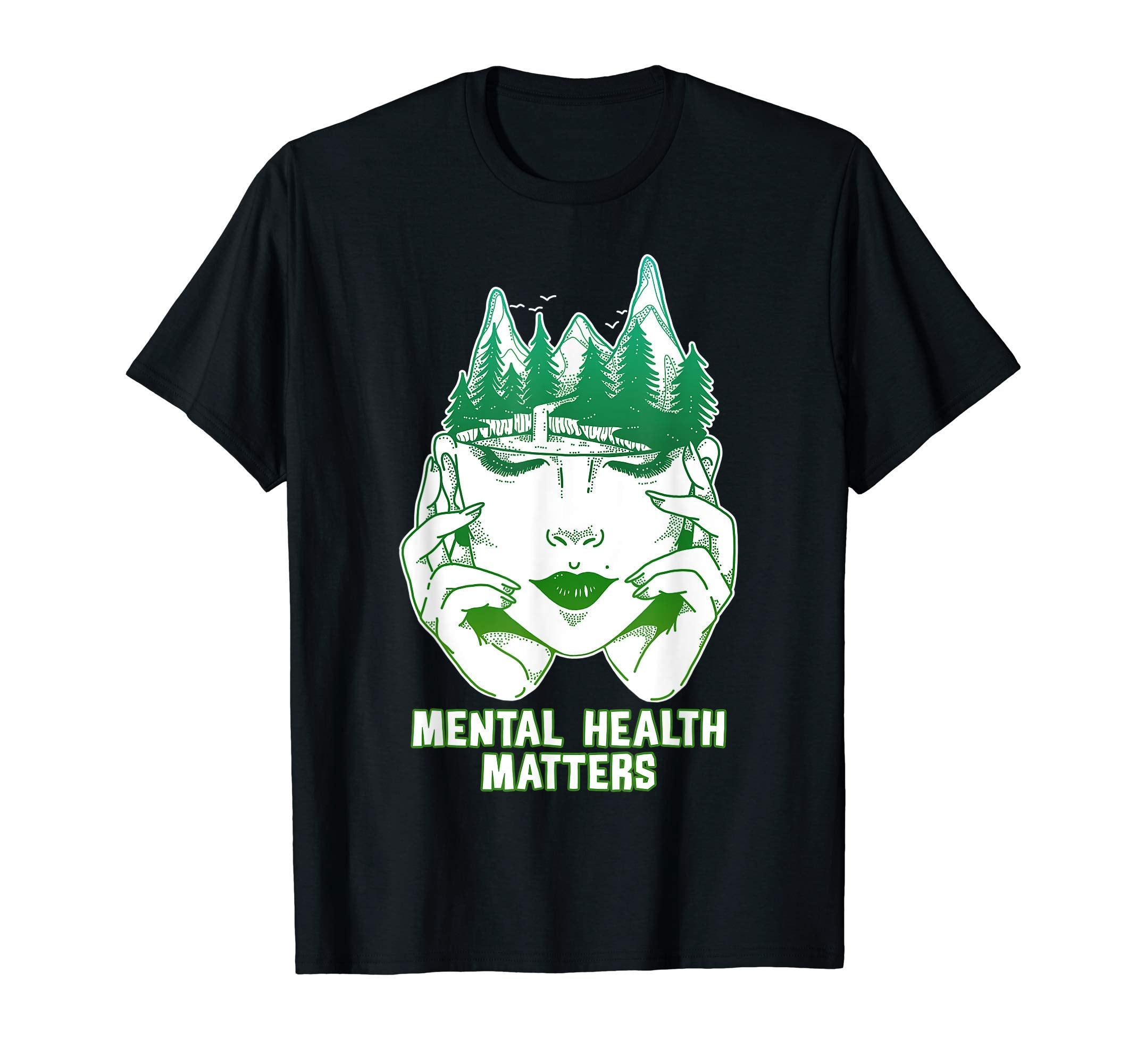 Mental Health Matters Awareness Human T-Shirt - Graphic Print Men Women - T-Shirt, Sweatshirt, Hoodie