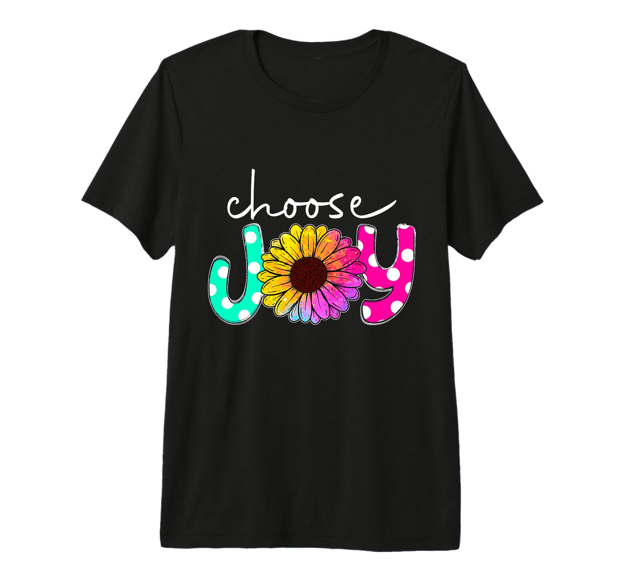 Choose Joy Tri Blend T-Shirt - Fun Novelty Design for Adults - T-Shirt, Sweatshirt, Hoodie