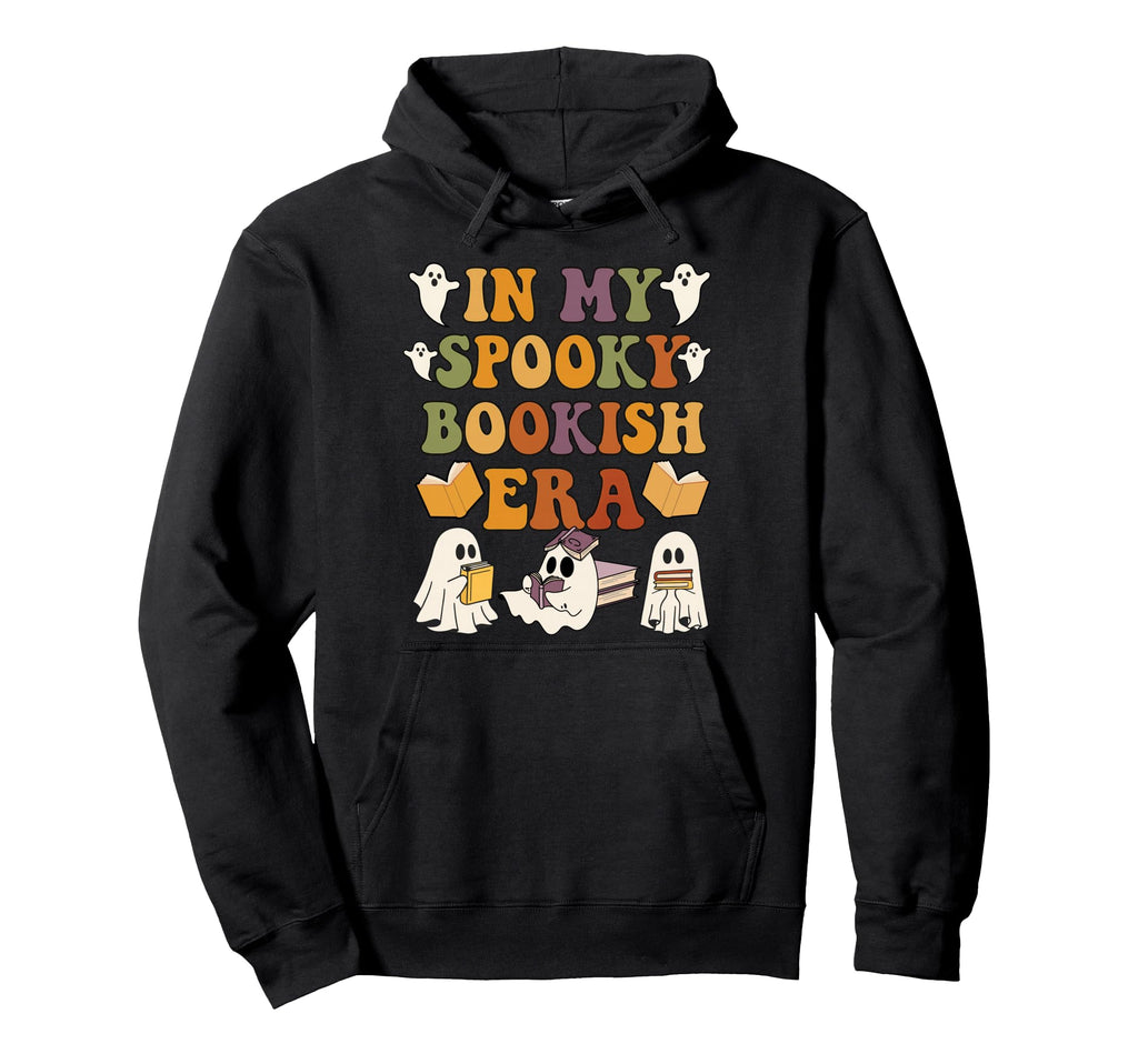 My Spooky Bookish Era Halloween Book Hoodie - Minimalist Print for Adults - T-Shirt, Sweatshirt, Hoodie