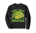 Green Ribbon Mental Health Sweatshirt - Streetwear Style Men Women - T-Shirt, Sweatshirt, Hoodie