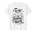 Magical Fairies And Dragons Book T-Shirt - Casual Everyday Wear Unisex - T-Shirt, Sweatshirt, Hoodie