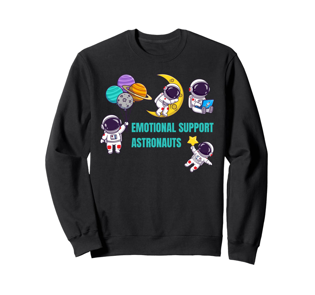Funny Colorful Emotional Support Sweatshirt - Custom Art Print for Adults - T-Shirt, Sweatshirt, Hoodie