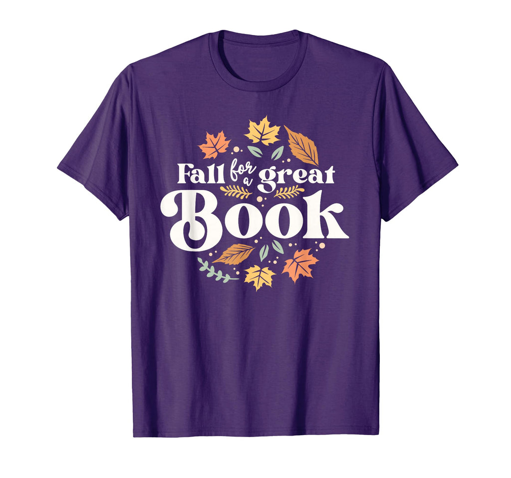 Fall Great Book Reading T-Shirt - Casual Everyday Wear for Adults - T-Shirt, Sweatshirt, Hoodie