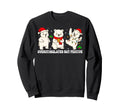 Funny Polar Bear Overstimulated Sweatshirt - Casual Everyday Wear Unisex - T-Shirt, Sweatshirt, Hoodie