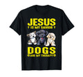 Unique Jesus Is My Savior Dogs Are My T-Shirt - Unique Graphic Men Women - T-Shirt, Sweatshirt, Hoodie