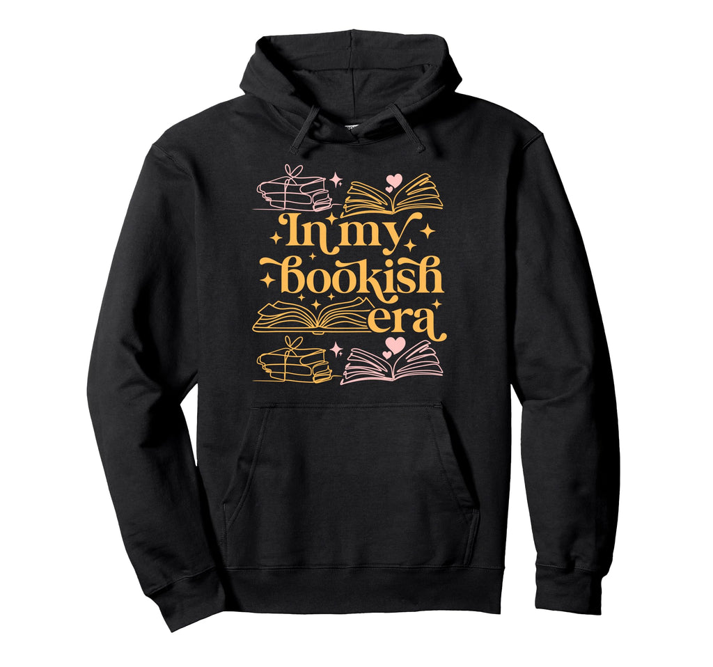 My Bookish Era Book Lover Hoodie - Fun Novelty Design Unisex - T-Shirt, Sweatshirt, Hoodie