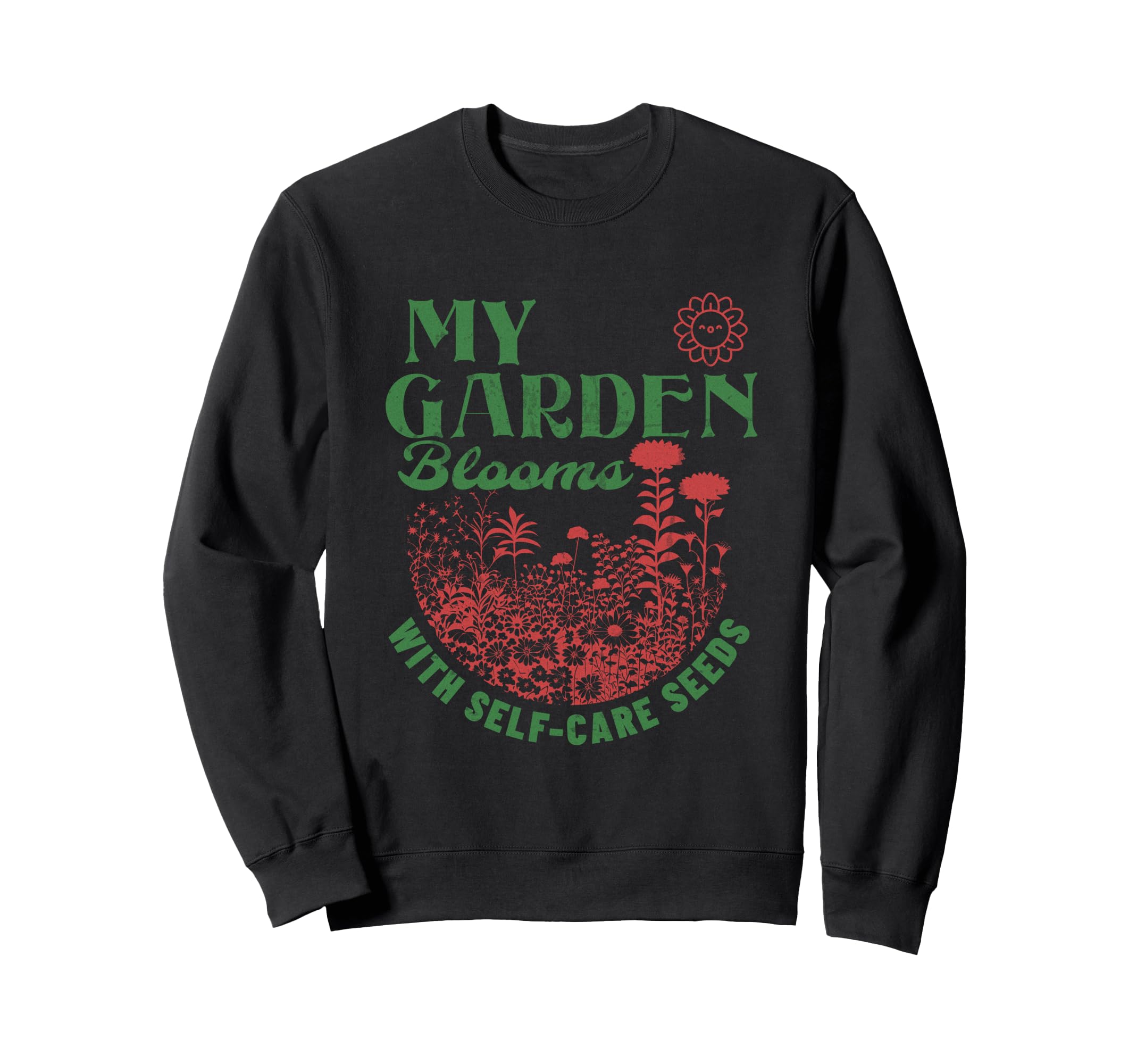 Self Care Garden Plants Is My Resilience Sweatshirt - Graphic Print Unisex - T-Shirt, Sweatshirt, Hoodie