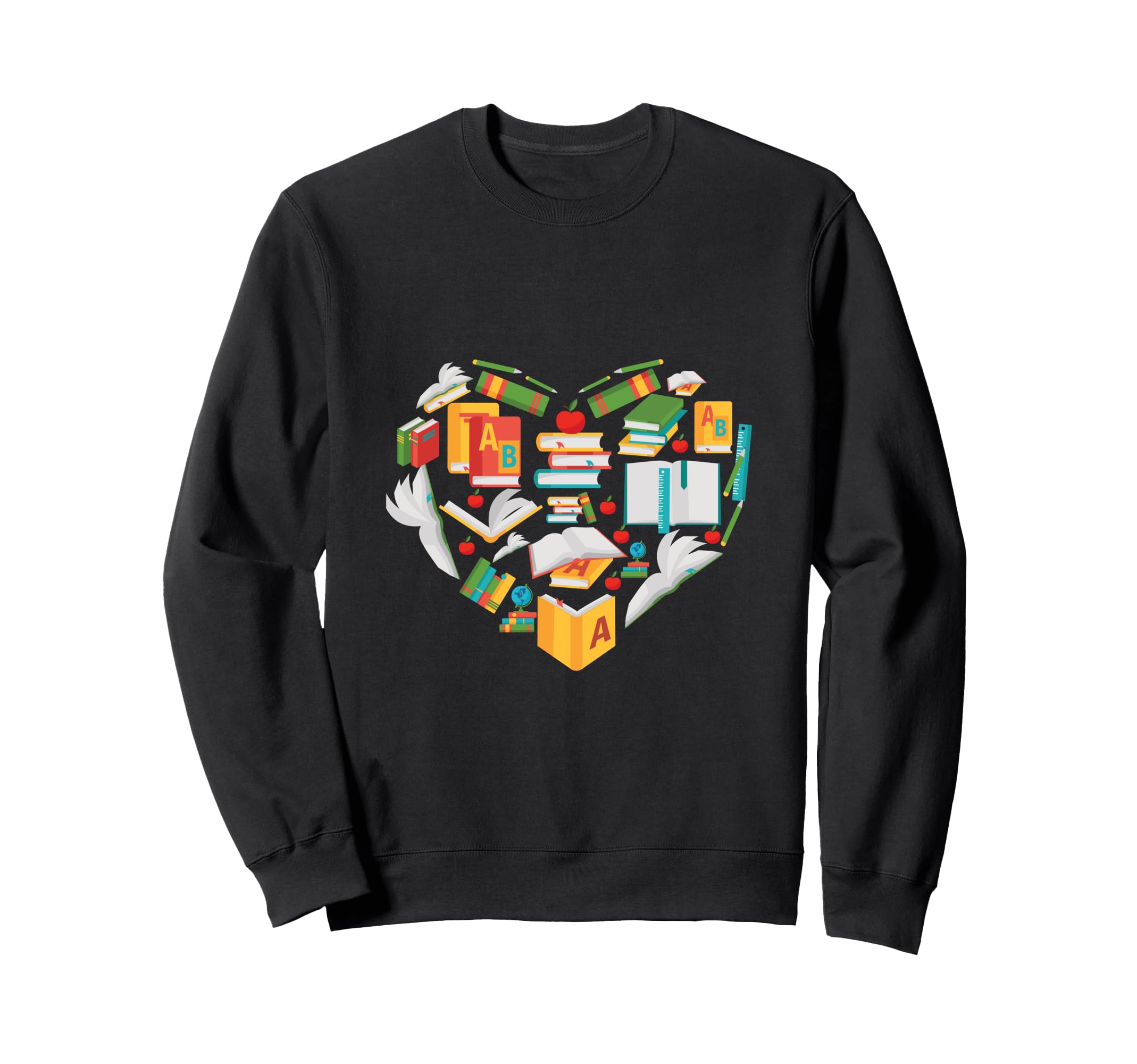 Valentines Day Book Lover Gift Sweatshirt - Streetwear Style for Adults - T-Shirt, Sweatshirt, Hoodie