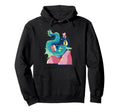 Dragon Reading Book Funny Fantasy Hoodie - Streetwear Style Men Women - T-Shirt, Sweatshirt, Hoodie