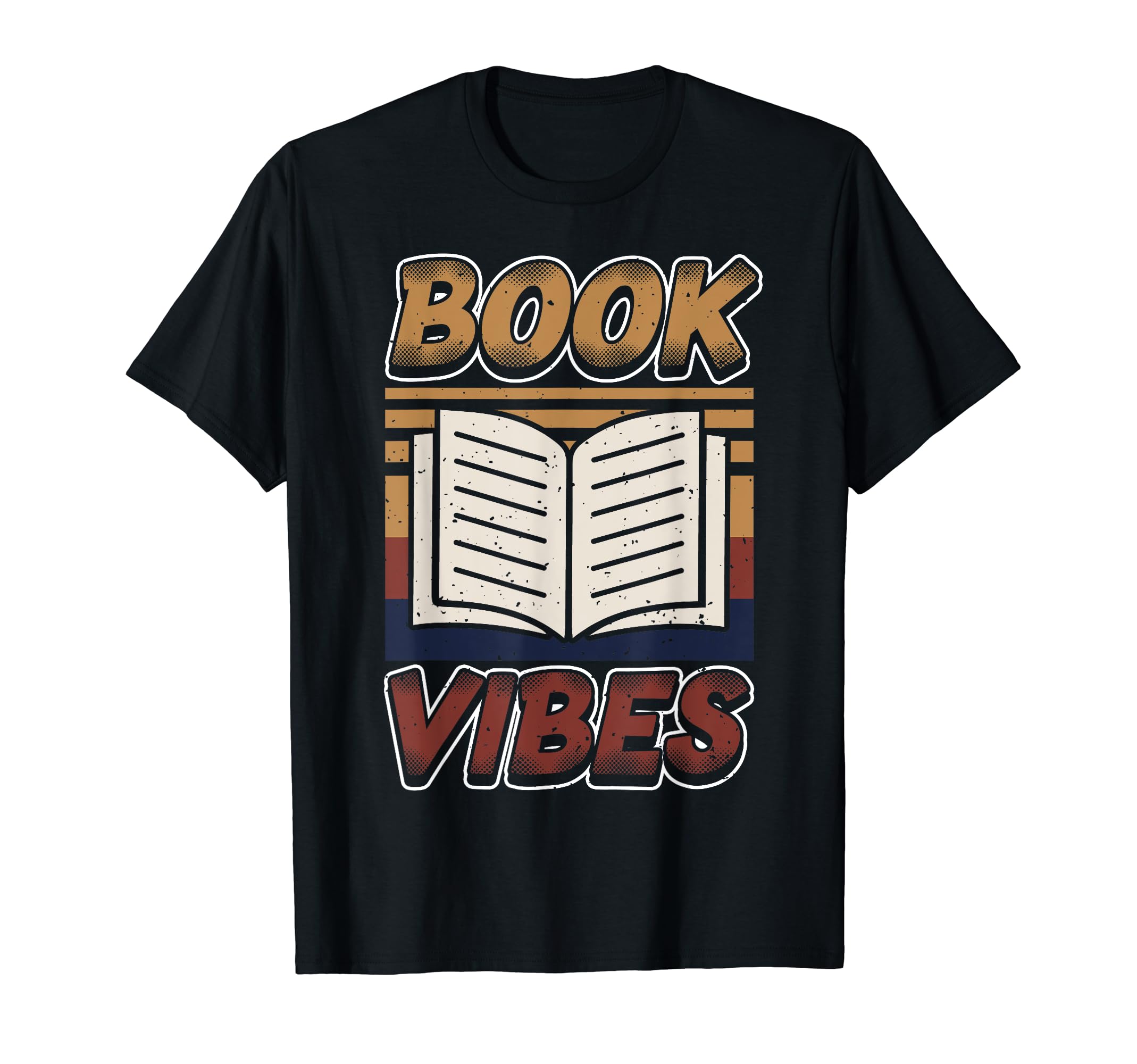 Book Vibes Reading Bookworm Poetry Lover T-Shirt - Graphic Print Unisex - T-Shirt, Sweatshirt, Hoodie