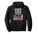 Overstimulated Moms Club Mom Depression Hoodie - Aesthetic Graphic Unisex - T-Shirt, Sweatshirt, Hoodie