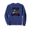 Self Love Strawberries Yoga Self Sweatshirt - Aesthetic Graphic for Adults - T-Shirt, Sweatshirt, Hoodie