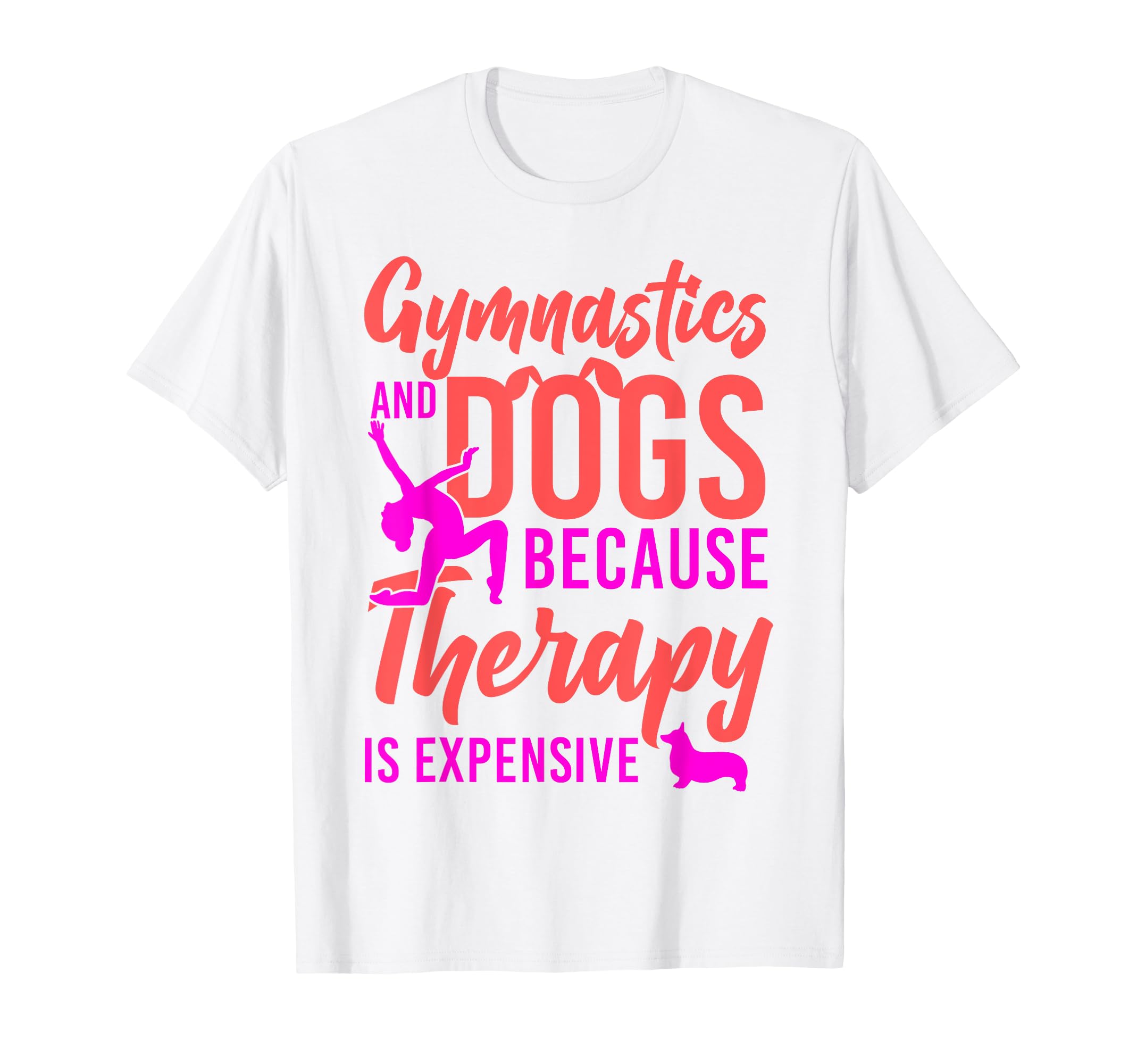 Gymnastics Dog Gymnastics And Dogs T-Shirt - Unique Graphic for Adults - T-Shirt, Sweatshirt, Hoodie