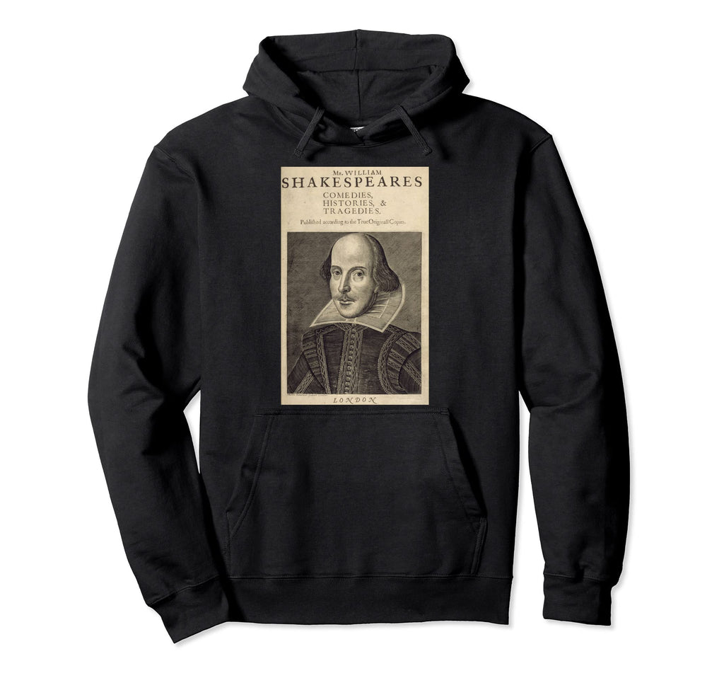 Shakespeare Will Power Literature Hoodie - Trendy Graphic Unisex - T-Shirt, Sweatshirt, Hoodie