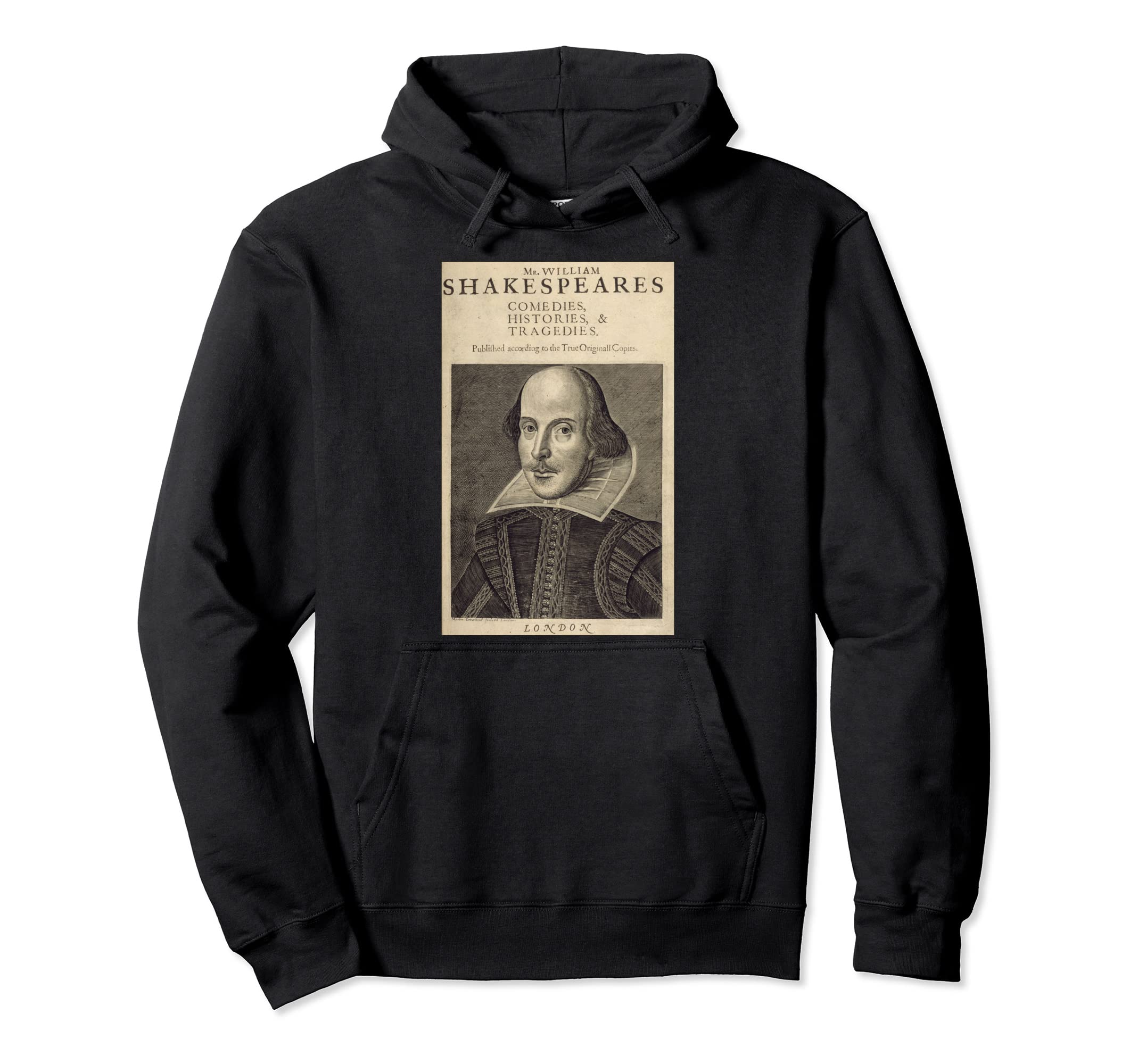 Shakespeare Will Power Literature Hoodie - Trendy Graphic Unisex - T-Shirt, Sweatshirt, Hoodie