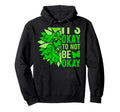 Its Okay To Not Be Okay Mental Health Hoodie - Custom Art Print for Adults - T-Shirt, Sweatshirt, Hoodie