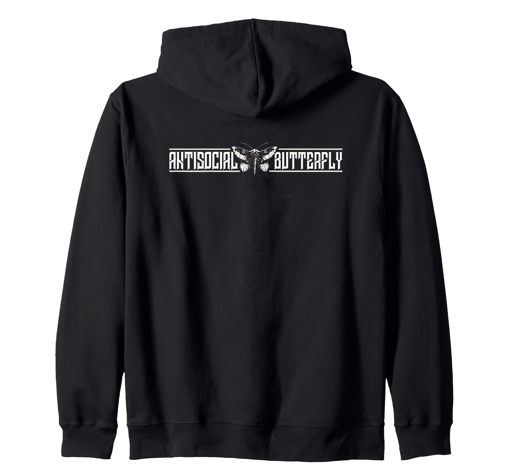 Antisocial Butterfly Gift Hoodie - Trendy Graphic Unisex - T-Shirt, Sweatshirt, Hoodie