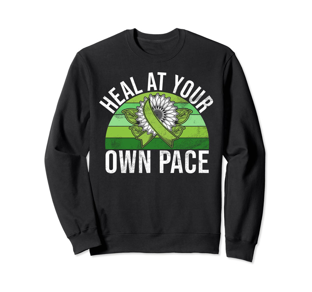 Heal Your Own Pace Mental Health Sweatshirt - Unique Graphic Men Women - T-Shirt, Sweatshirt, Hoodie