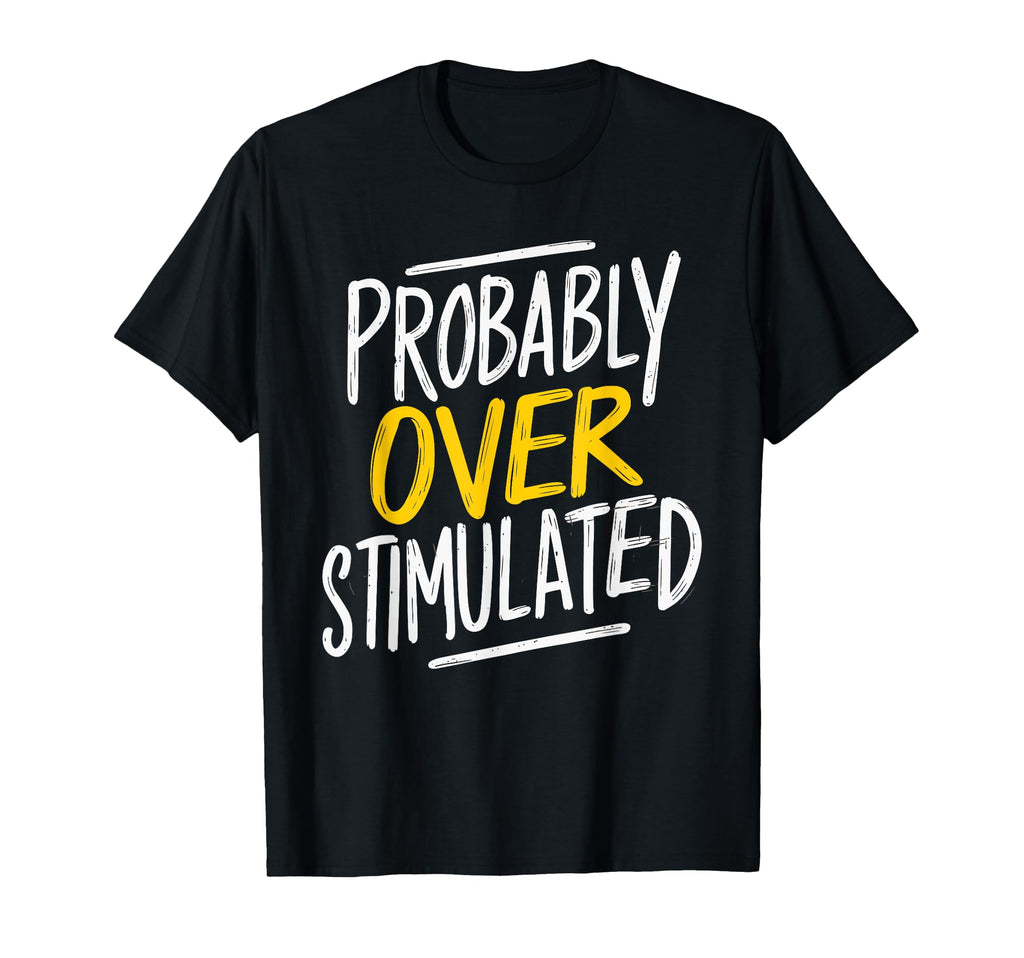 Anxiety Introvert Mental Health Hoodie - Graphic Print Unisex - T-Shirt, Sweatshirt, Hoodie