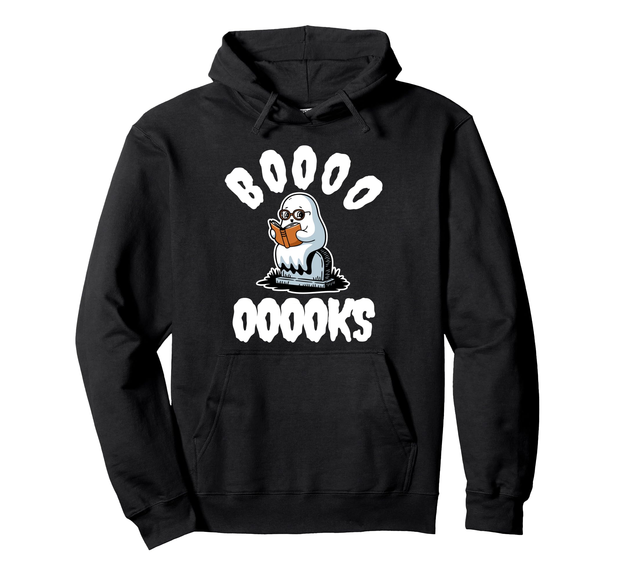 Halloween Book Lover Reading Nerd Hoodie - Casual Everyday Wear Unisex - T-Shirt, Sweatshirt, Hoodie