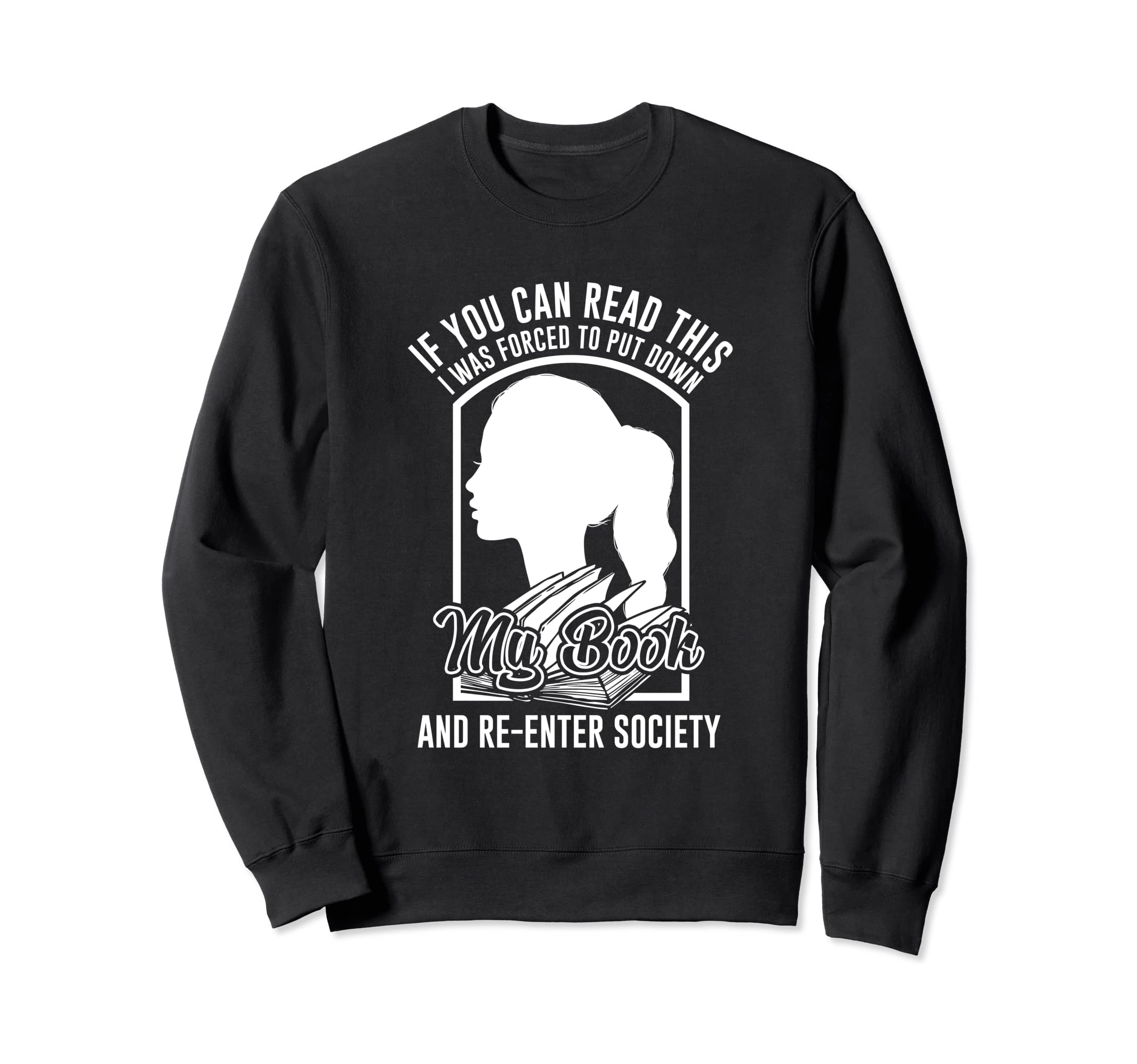 Book Society Library Literature Sweatshirt - Trendy Graphic for Adults - T-Shirt, Sweatshirt, Hoodie