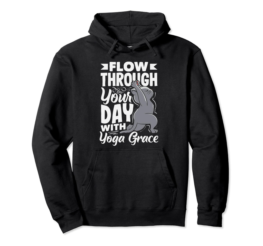Morning Meditation Bliss Yoga Hoodie - Novelty Apparel Men Women - T-Shirt, Sweatshirt, Hoodie