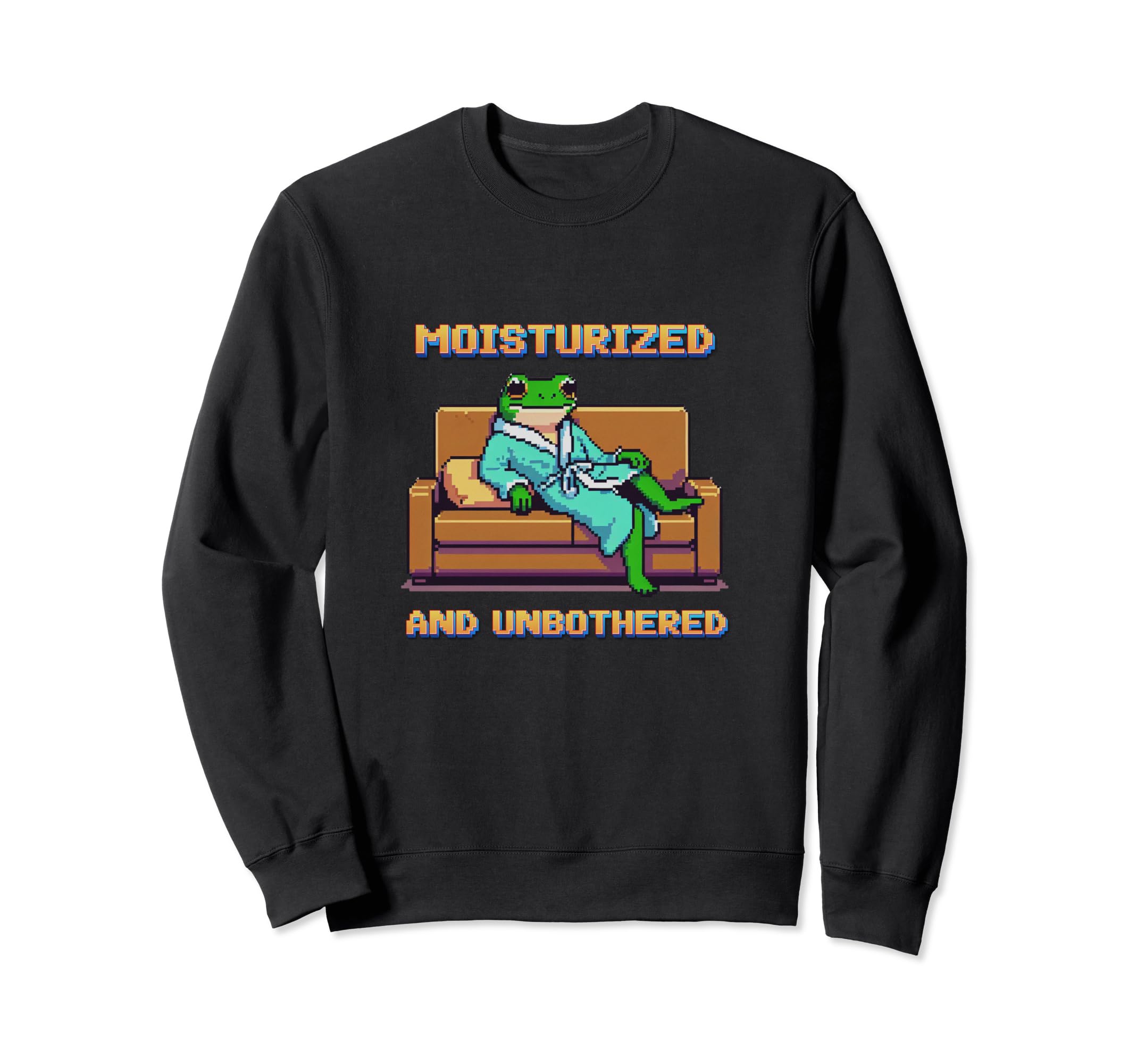 Funny Frog Meme Moisturized Sweatshirt - Aesthetic Graphic for Adults - T-Shirt, Sweatshirt, Hoodie