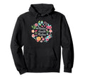 Mental Health Matters Floral Flower Hoodie - Custom Art Print Men Women - T-Shirt, Sweatshirt, Hoodie