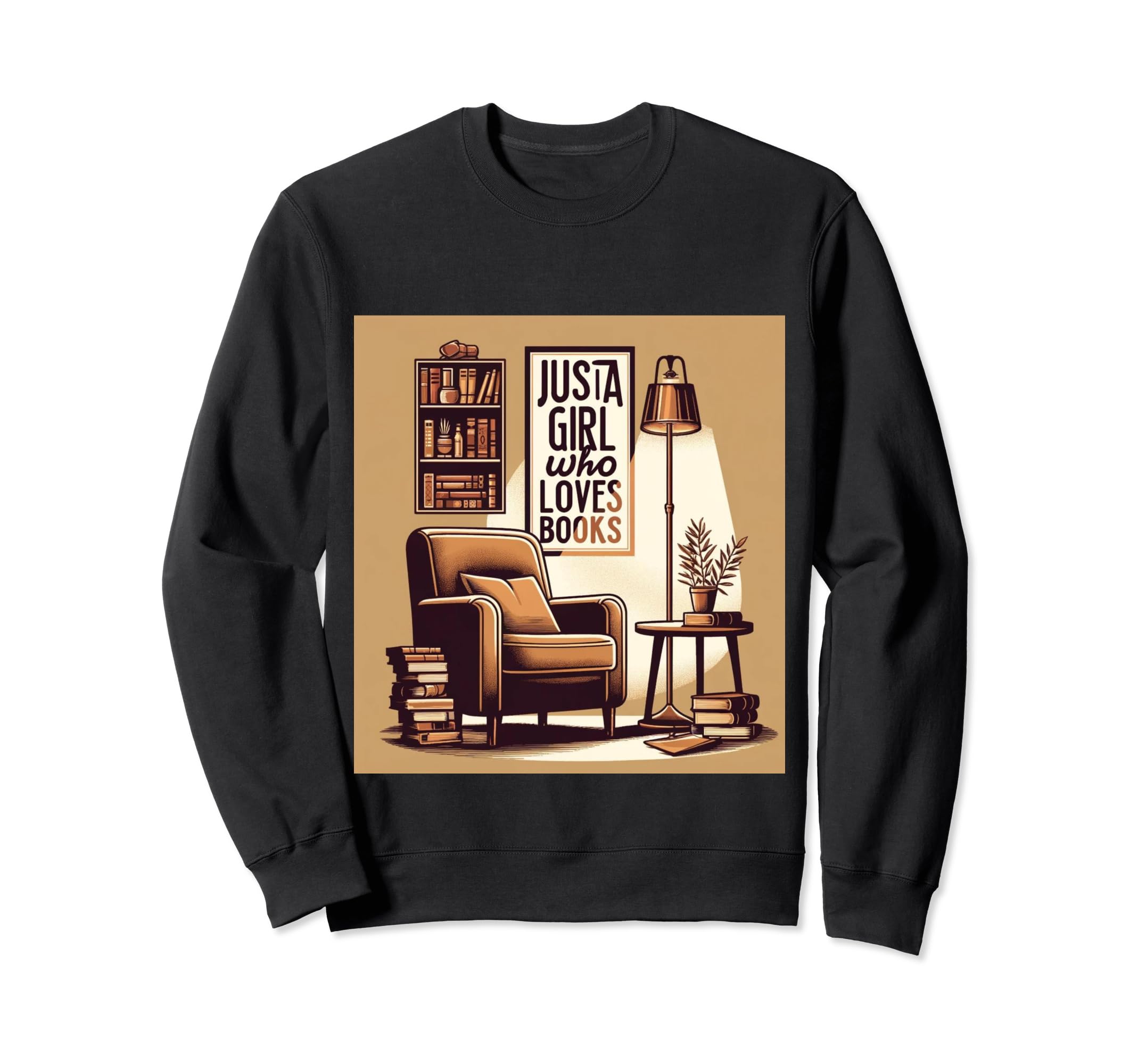 Just Who Loves Books Reading Day Sweatshirt - Streetwear Style for Adults - T-Shirt, Sweatshirt, Hoodie