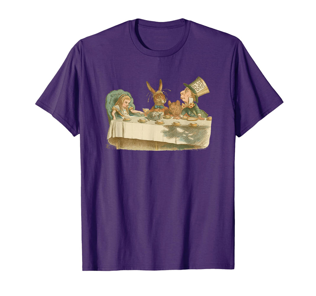 Alice Wonderland Tea Party Mad Hatter T-Shirt - Streetwear Style Unisex - T-Shirt, Sweatshirt, Hoodie