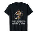 Easily Distracted Dragons And Books T-Shirt - Minimalist Print Unisex - T-Shirt, Sweatshirt, Hoodie