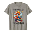 Id Rather Be Reading Book Dragon T-Shirt - Unique Graphic for Adults - T-Shirt, Sweatshirt, Hoodie