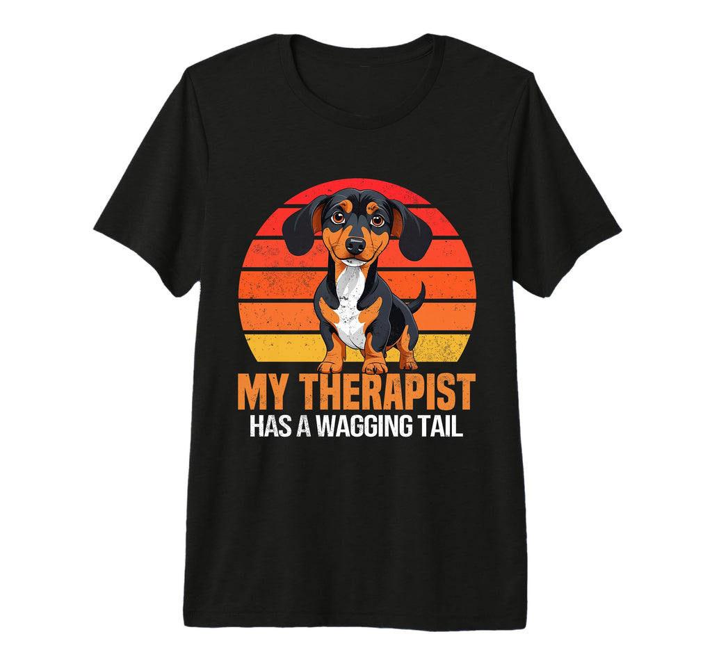 Funny Therapy Service Dog T-Shirt - Fun Novelty Design for Adults - T-Shirt, Sweatshirt, Hoodie